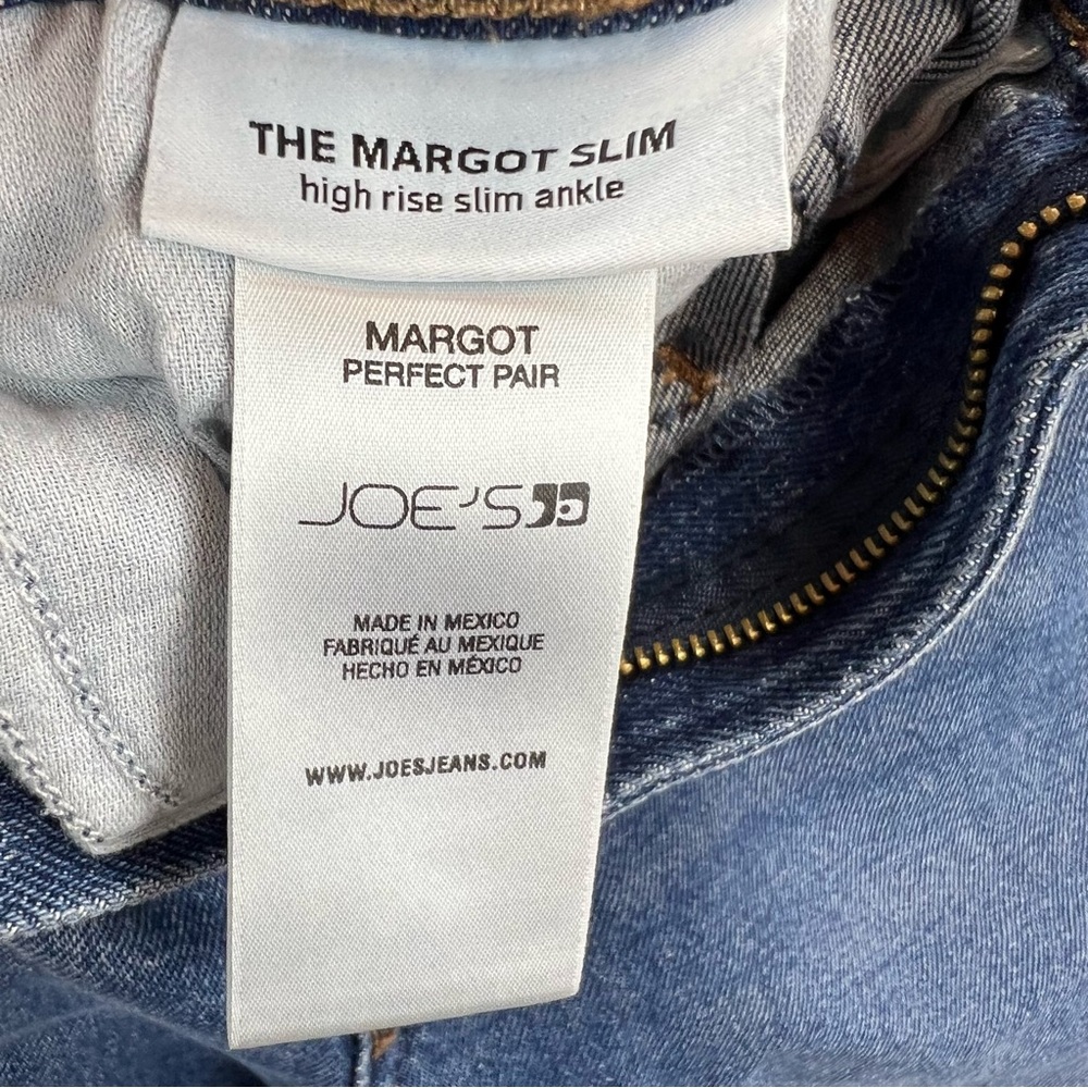 Joe's Jeans The Margo Slim High Rise Slim Ankle Size 29 Perfect Pair Wash - Picture 10 of 14